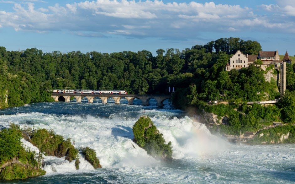 Rhine Falls, Near Schaffhausen, Zurich, Switzerland